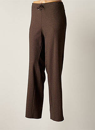 Pantalon slim maro BARBARA LEBEK femeie