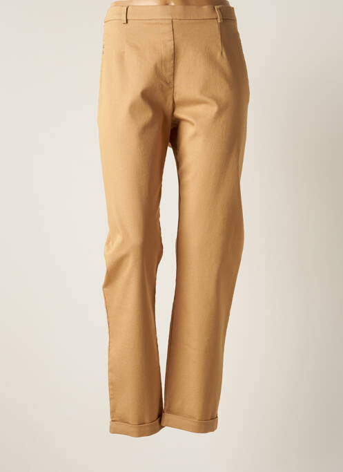 Jegging bej CHRISTINE LAURE femeie