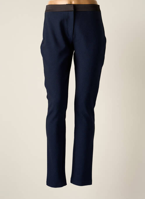 Pantalon slim albastru PAUSE CAFE femeie