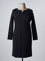 Rochie midi mâneci lungi mâneci lungi negru PAUSE CAFE femme