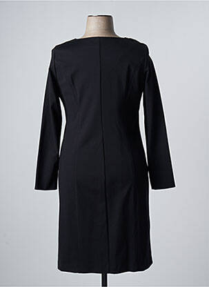 Rochie midi mâneci lungi mâneci lungi negru PAUSE CAFE femeie