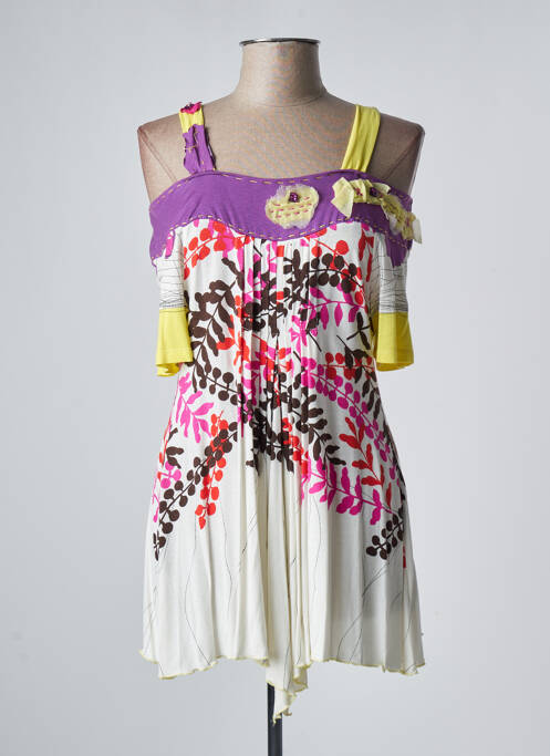 Tunică mâneci scurte bej ANATHEA BY PARAKIAN femeie