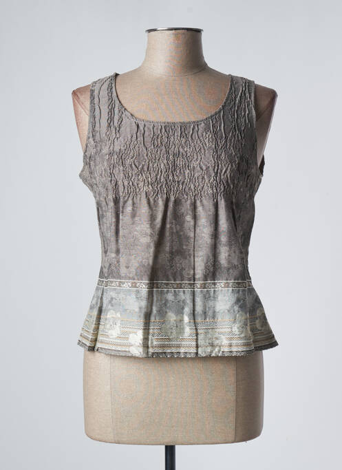 Top gri FRANCOISE F femeie