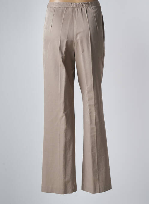 Pantalon drept bej FRANCOISE F femeie