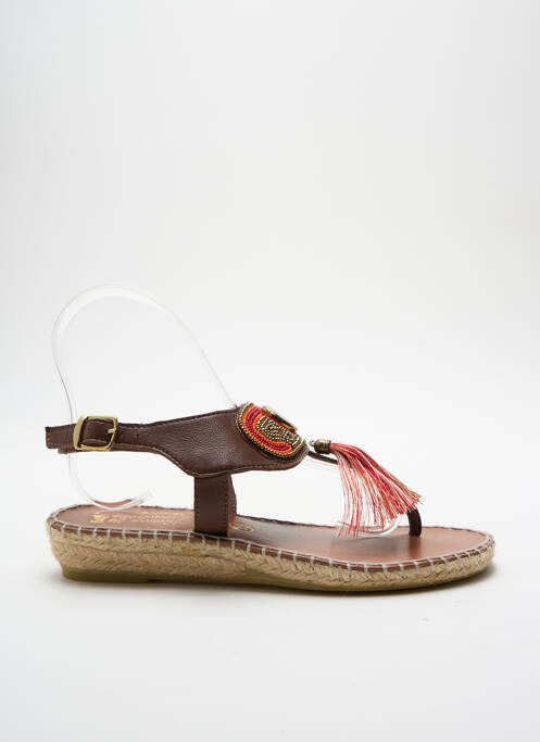 Espadrile maro LA MAISON DE L'ESPADRILLE femeie