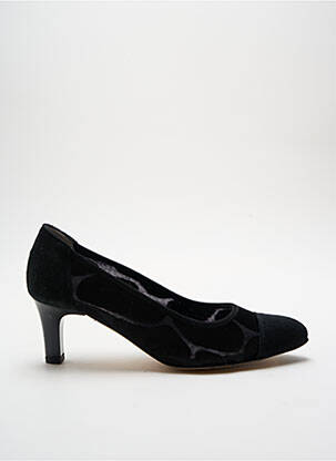 Pantofi cu toc negru AZUREE femeie