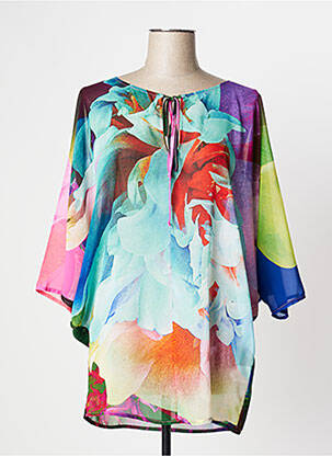 Tunică mâneci lungi albastru FUEGO WOMAN femeie