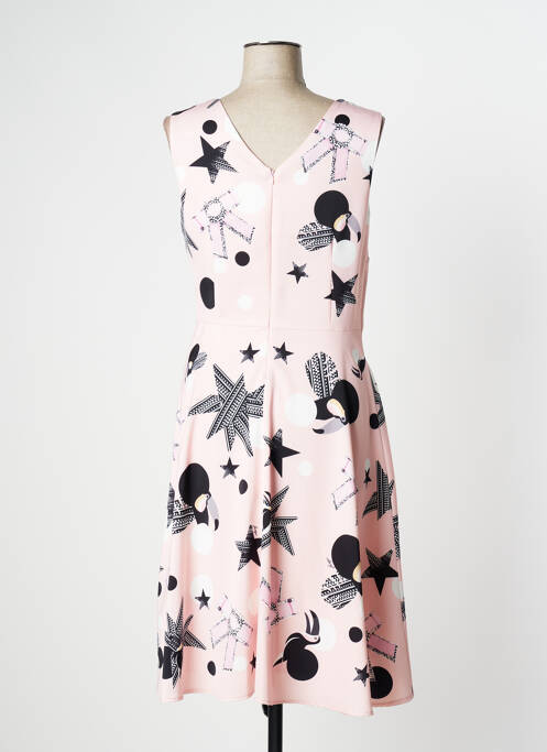 Rochie midi roz FUEGO WOMAN femeie