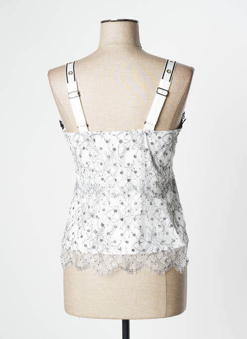 Top alb LESLIE femeie