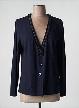 Vestă cu mâneci lungi albastru LUCIA femeie