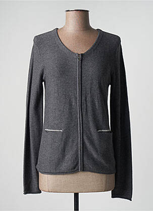 Vestă cu mâneci lungi gri FUEGO WOMAN femeie