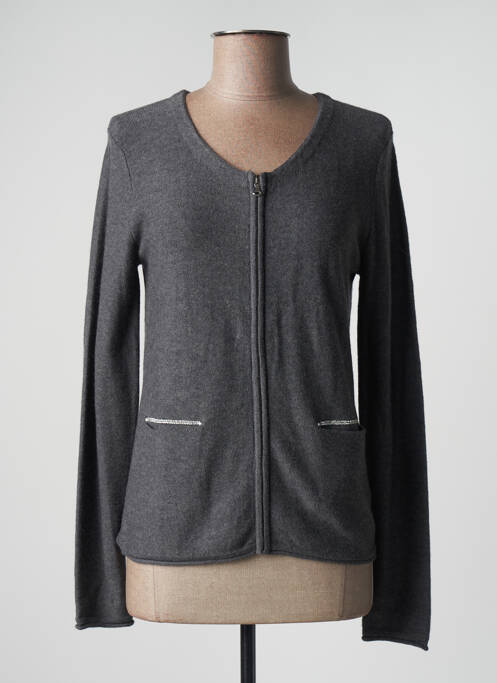 Vestă cu mâneci lungi gri FUEGO WOMAN femeie