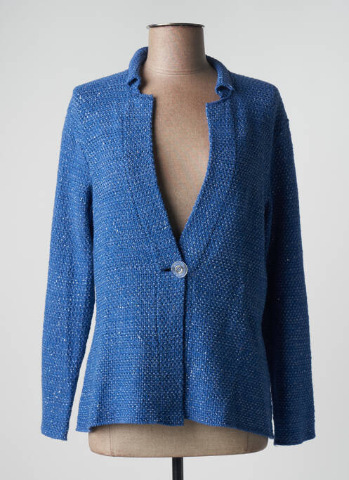 Vestă cu mâneci lungi albastru MARIA BELLENTANI femeie