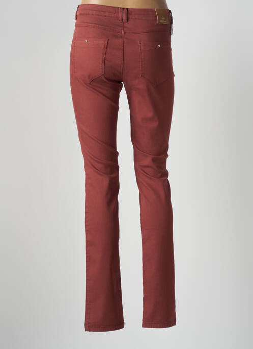Pantalon slim maro SAINT HILAIRE femeie