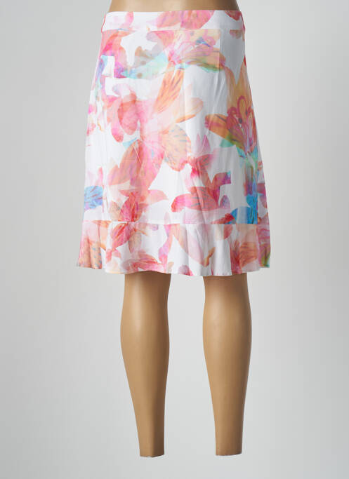 Fustă midi roz COMMA, femeie