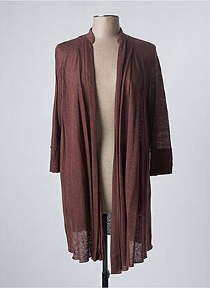 Vestă cu mâneci lungi maro MARIA BELLENTANI femeie