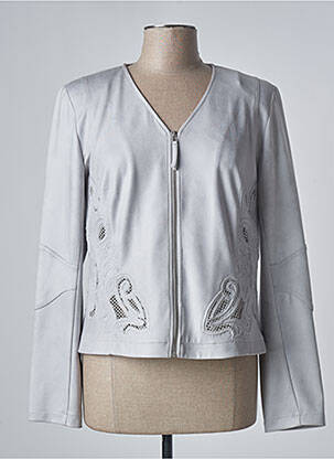 Jachete casual gri EVA KAYAN femeie