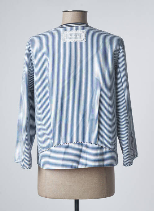 Jachete elegante albastru POUPEE CHIC femeie