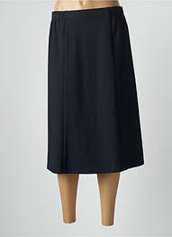 Fustă midi elasticitate negru GEVANA femme