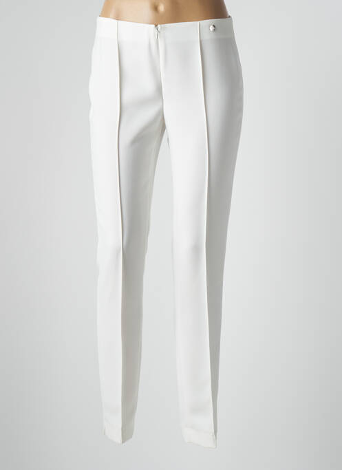 Pantalon slim bej BRUNELLA femeie