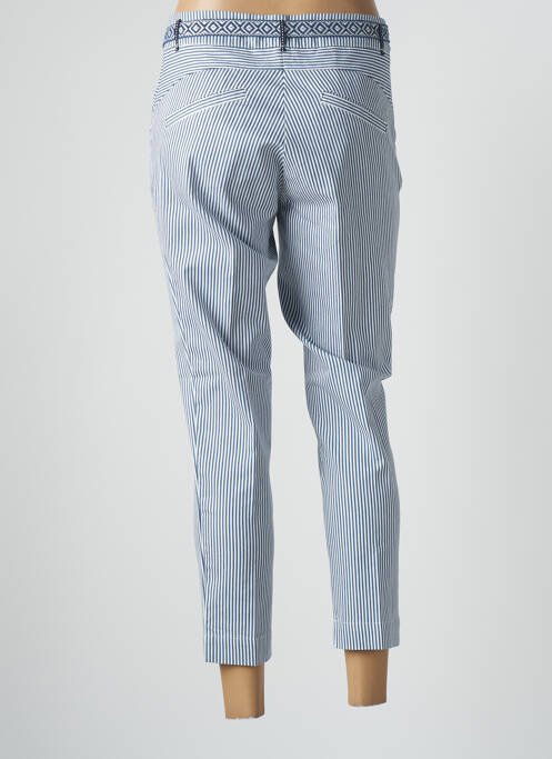 Pantalon trei sferturi albastru POUPEE CHIC femeie