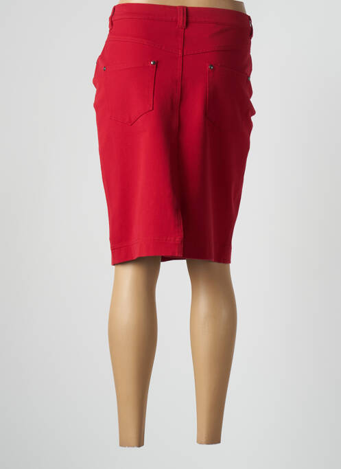 Fustă midi roșu FABER femeie