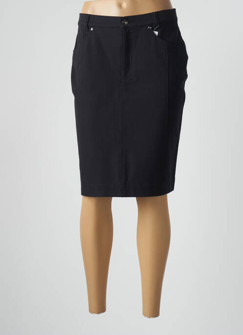 Fustă midi negru FABER femeie