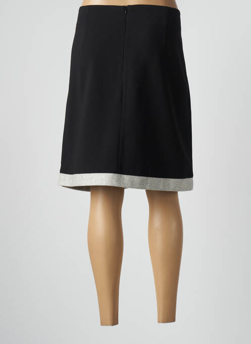 Fustă midi negru POUPEE CHIC femeie