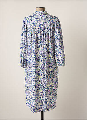 Rochie midi imprimeu floral mâneci lungi albastru ESPRIT femeie