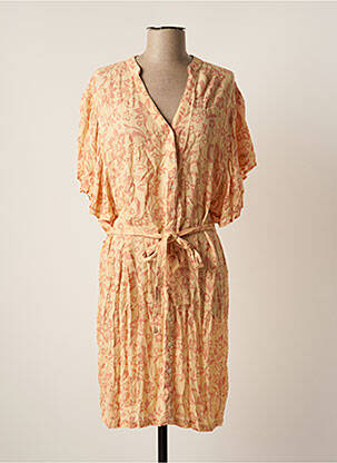 Rochie midi portocaliu CHICOSOLEIL femeie