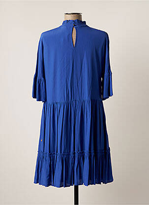 Rochie scurtă mâneci scurte mâneci scurte albastru SCOTCH & SODA femeie