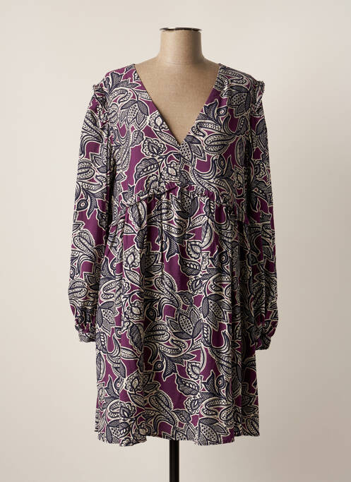 Rochie midi violet GRACE & MILA femeie