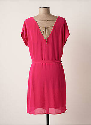 Rochie scurtă mâneci scurte mâneci scurte roz IT HIPPIE femeie