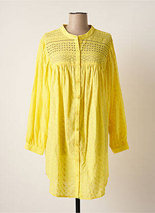 Rochie scurtă galben ESCANDELLE femeie