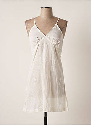 Rochie scurtă alb CHICOSOLEIL femeie