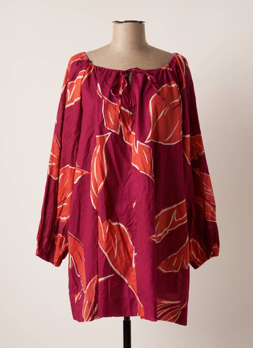 Rochie midi roz GRACE & MILA femeie