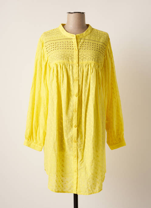 Rochie scurtă galben ESCANDELLE femeie