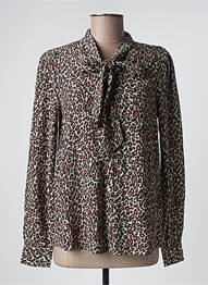 Cămașă croială dreaptă mâneci lungi verde SCOTCH & SODA femme