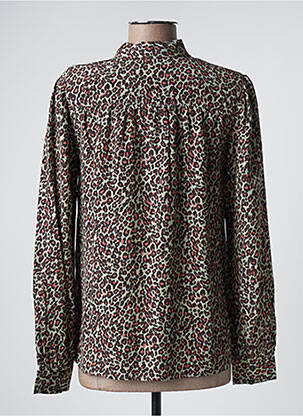 Cămașă croială dreaptă mâneci lungi verde SCOTCH & SODA femeie