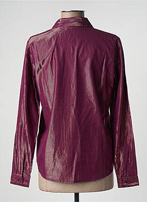Cămașă croială cambrată mâneci lungi violet SCOTCH & SODA femeie