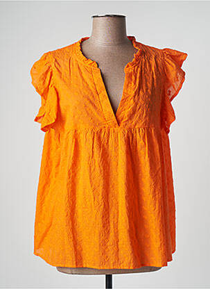 Bluză portocaliu ESCANDELLE femeie