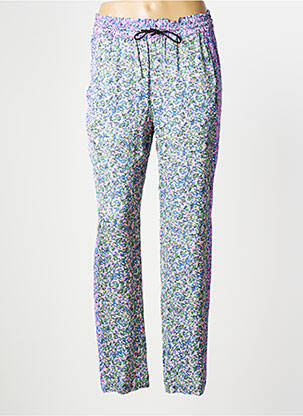 Pantalon drept talie înaltă talie înaltă albastru MAISON SCOTCH femeie