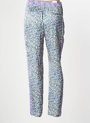 Pantalon drept talie înaltă talie înaltă albastru MAISON SCOTCH femeie