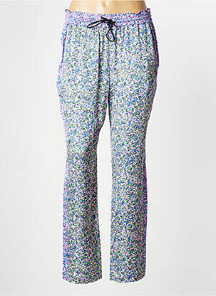Pantalon drept talie înaltă talie înaltă albastru MAISON SCOTCH femeie