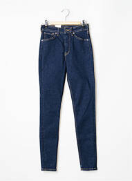 Blugi skinny țesătură brută talie înaltă albastru MAISON SCOTCH femeie