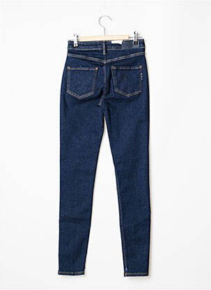 Blugi skinny țesătură brută talie înaltă albastru MAISON SCOTCH femeie