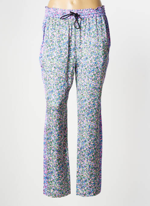 Pantalon drept talie înaltă talie înaltă albastru MAISON SCOTCH femme