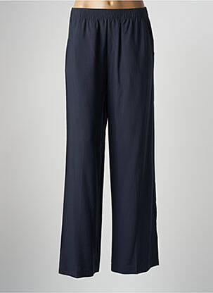 Pantalon larg albastru GRACE & MILA femeie