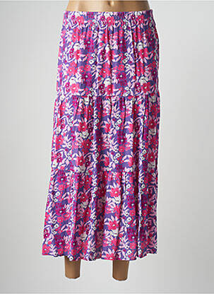 Fustă lungă violet ESCANDELLE femeie