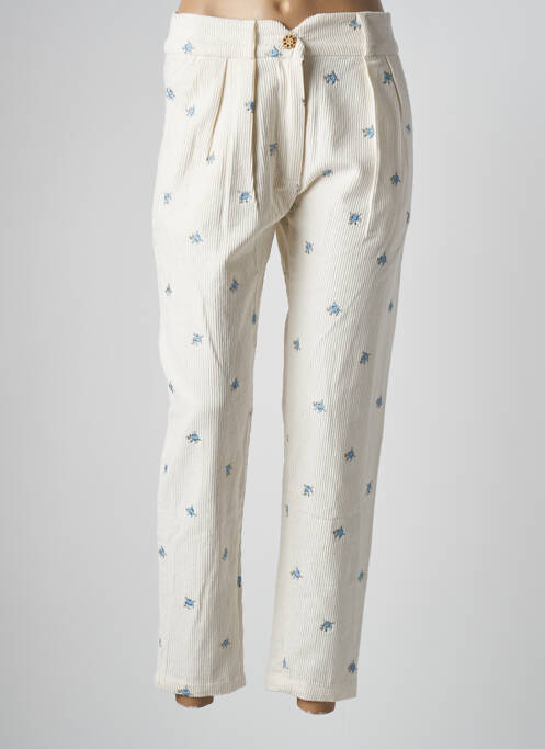 Pantalon chino bej CHICOSOLEIL femeie